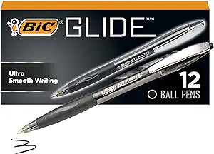 BIC Glide Retractable Ball Pens