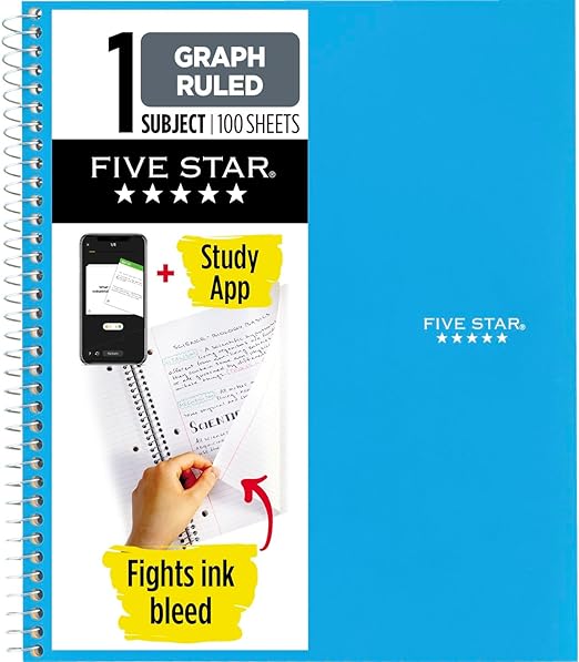 Five Star Spiral Notebook