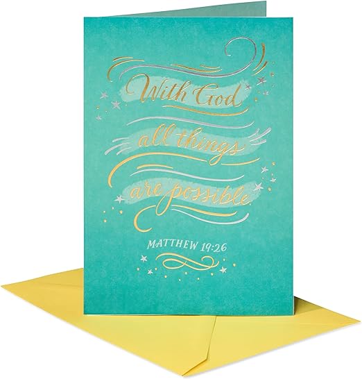 American Greetings Religious Congratulations Card