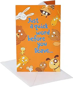 American Greetings Funny Goodbye Card